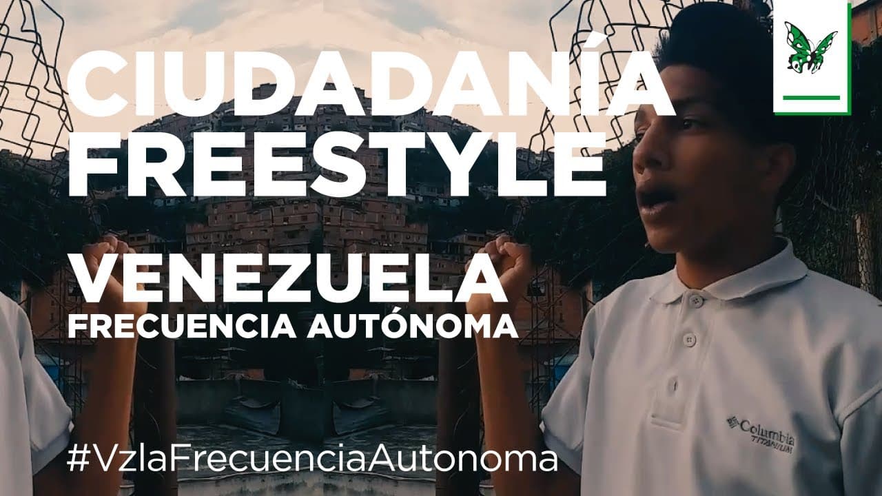 Still from: Venezuela: Ciudadanía Freestyle / Frecuencia Autónoma